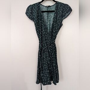 Don't buy. Error duplicated listing 2 Brandy Melville Floral Wrap Mini Dresses